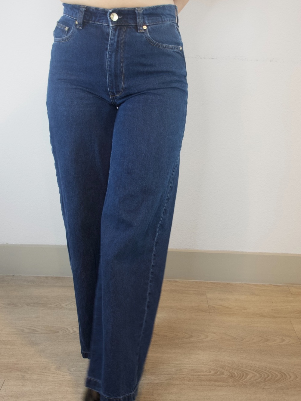 DL1961 Hepburn High Rise Wide Leg Jeans Size 26